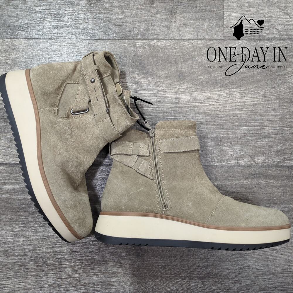 Clarks Zylah Faye Ankle Boots Size 7.5